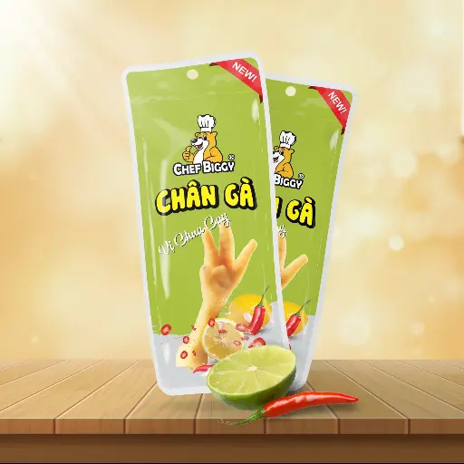 CHEF BIGGY Chân Gà 30g - Vị Chua Cay 